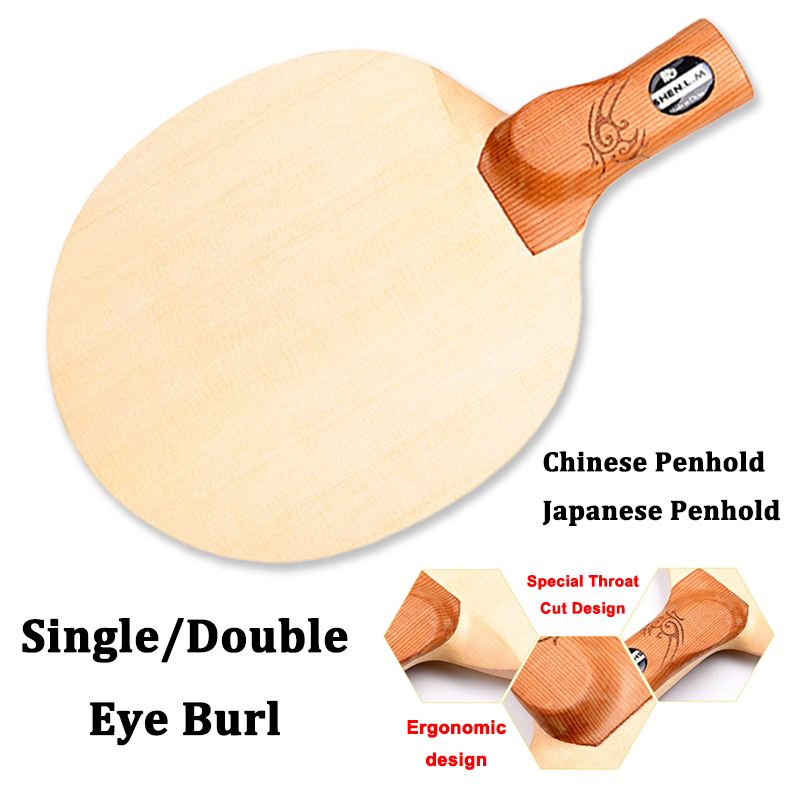 Table Tennis In Japanese - Racchetta da Ping Pong in Legno