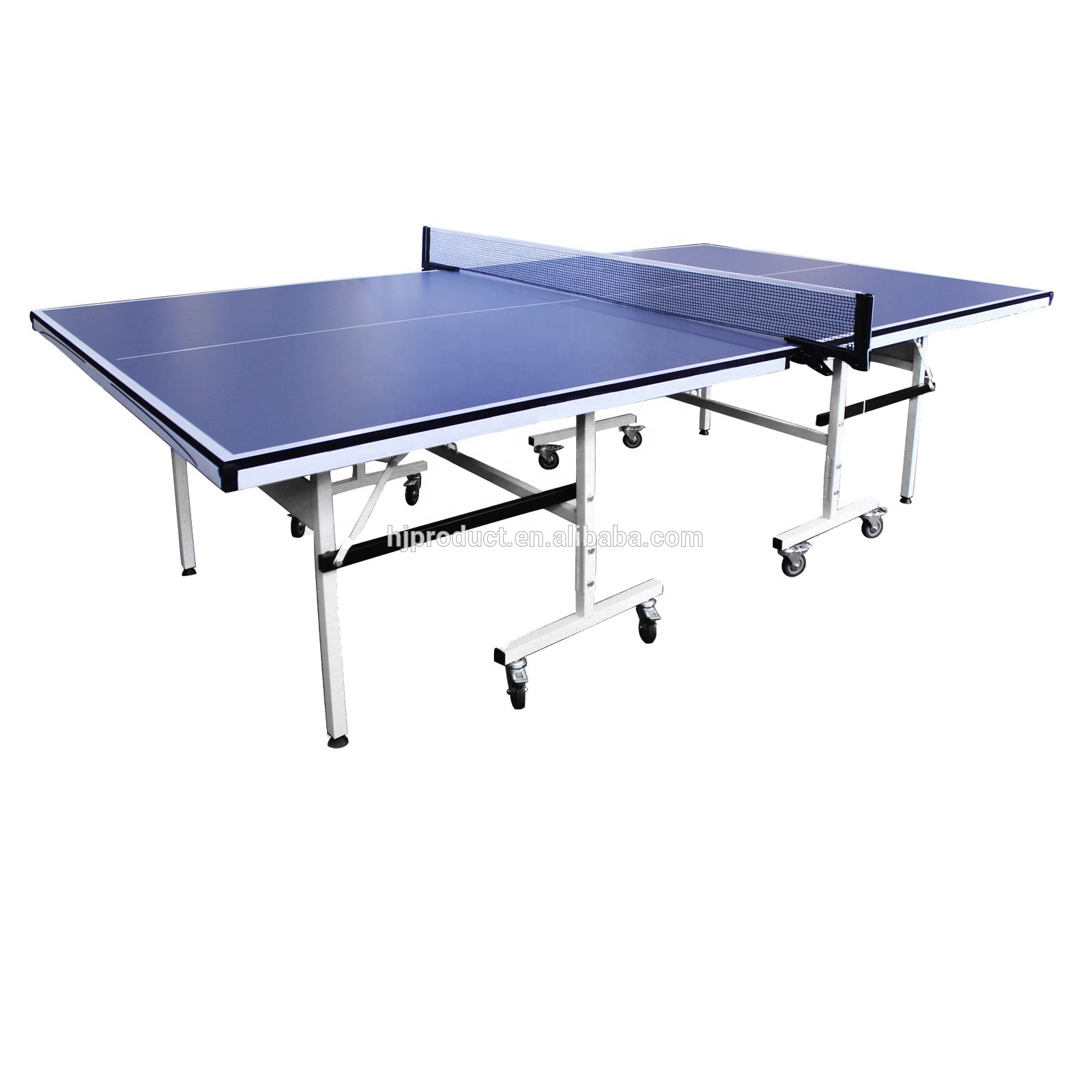 Table Tennis Folding Table - Set completo di ruote mobili Tavolo