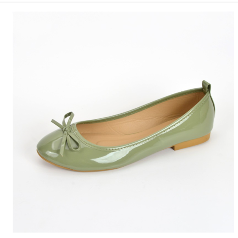 Butterfly Rubber Sheet - Donne verde Pinkish Bow-Knot Sweet Flats