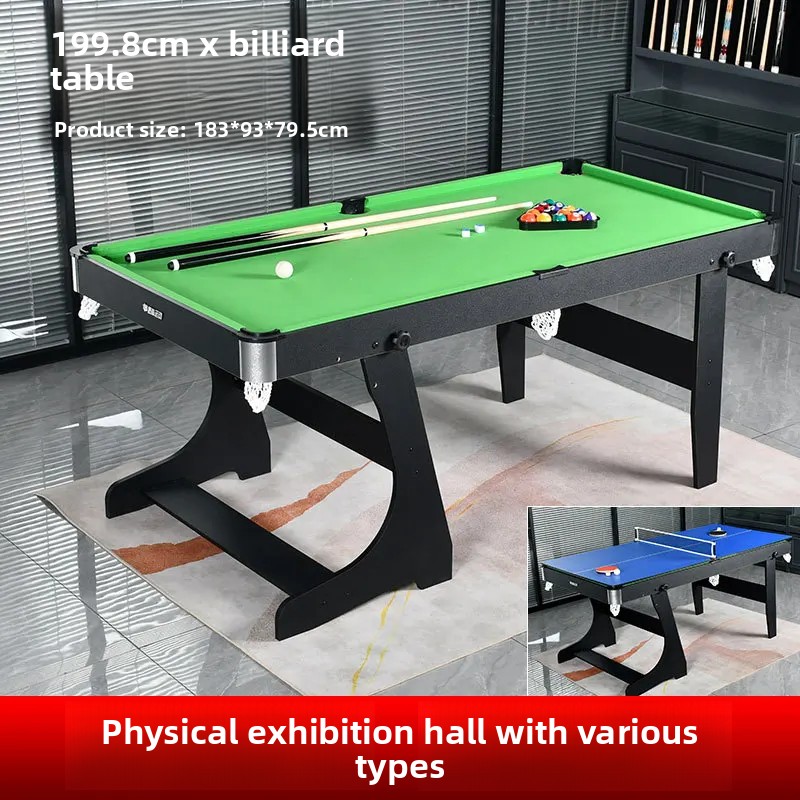 Table Tennis Folding Table - Tavolo da biliardo pieghevole da 1,8