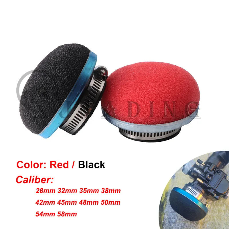 Rubber Cleaner Foam - Moto 28/32/35/38/42/45/50/54/58 MILLIMETRI Dritto Schiuma Filtro