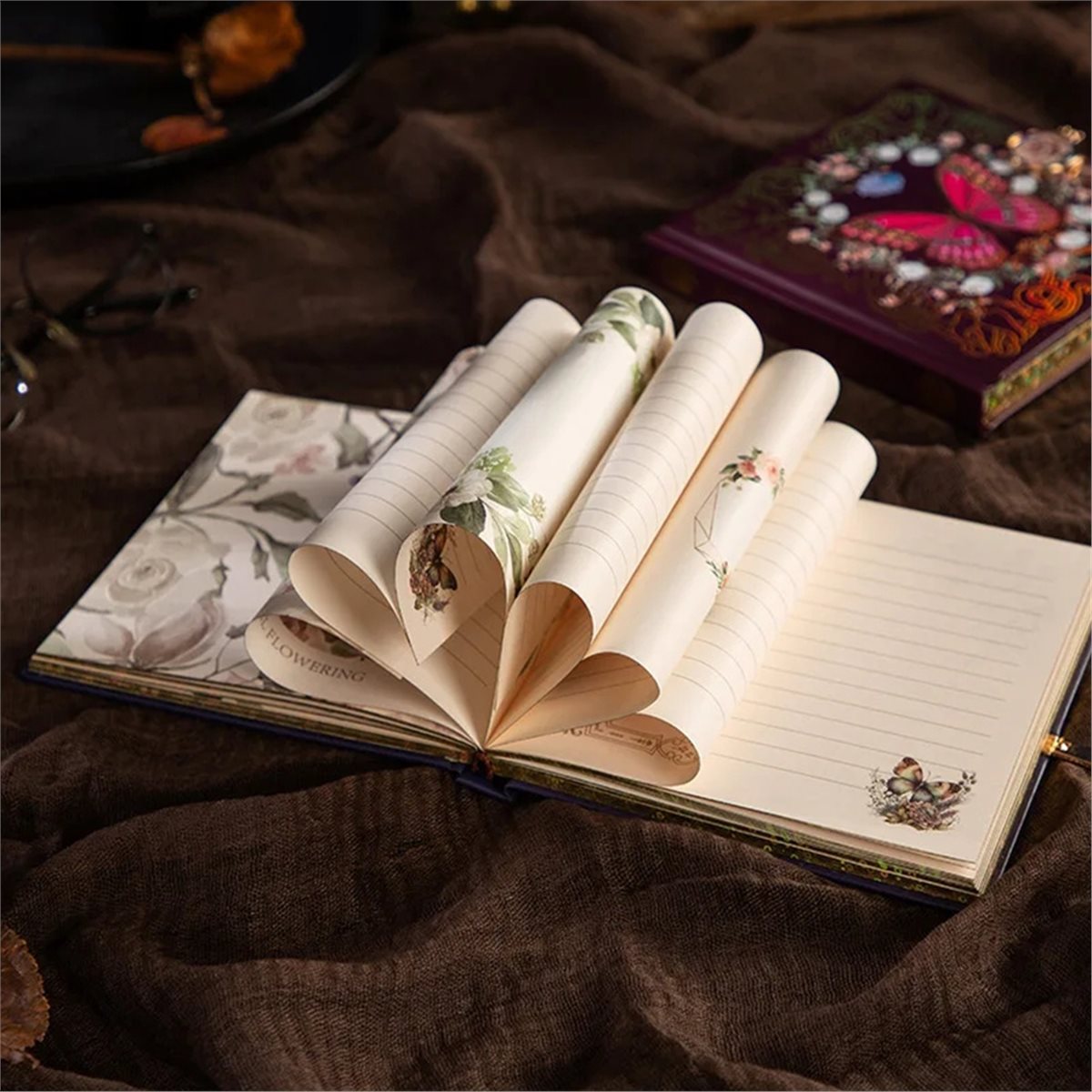 Butterfly Rubber Sheet - 【Nuovo coupon per utenti!】Quaderno con copertina