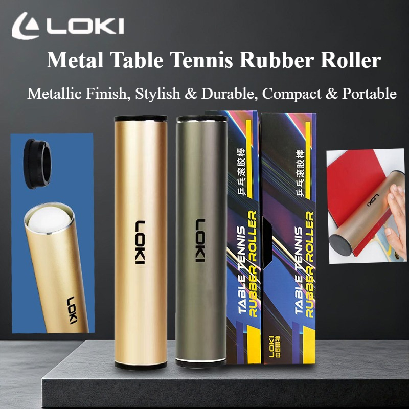 Table Tennis From - Contenitore per Palline in Metallo LOKI,