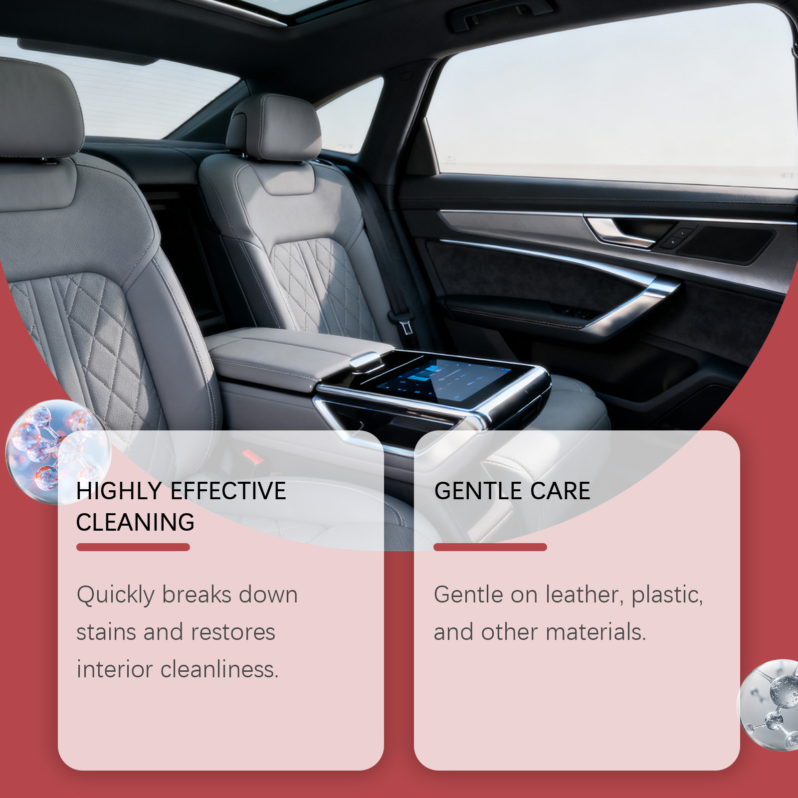 Kit di Pulizia Interni Auto in - Rubber Cleaner Foam recensione e prezzo