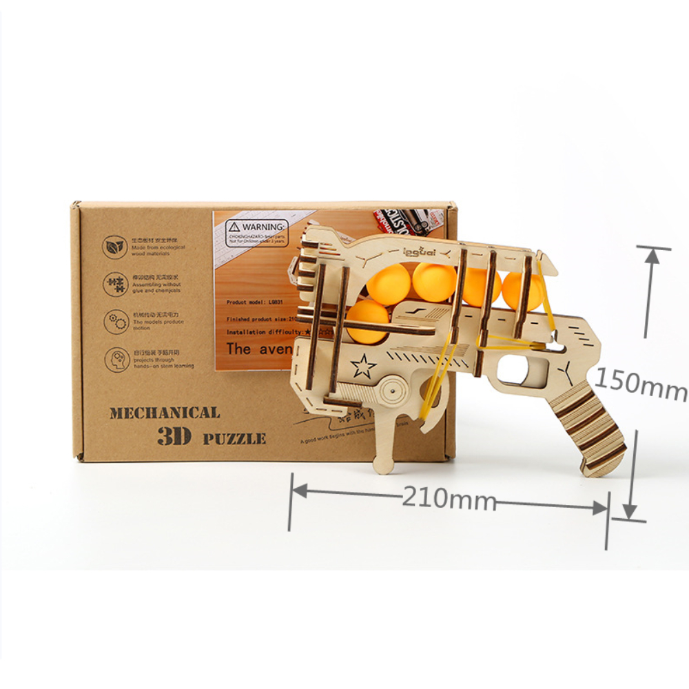 Pistola a Elastici in Legno Fa - Table Tennis Launcher recensione e prezzo