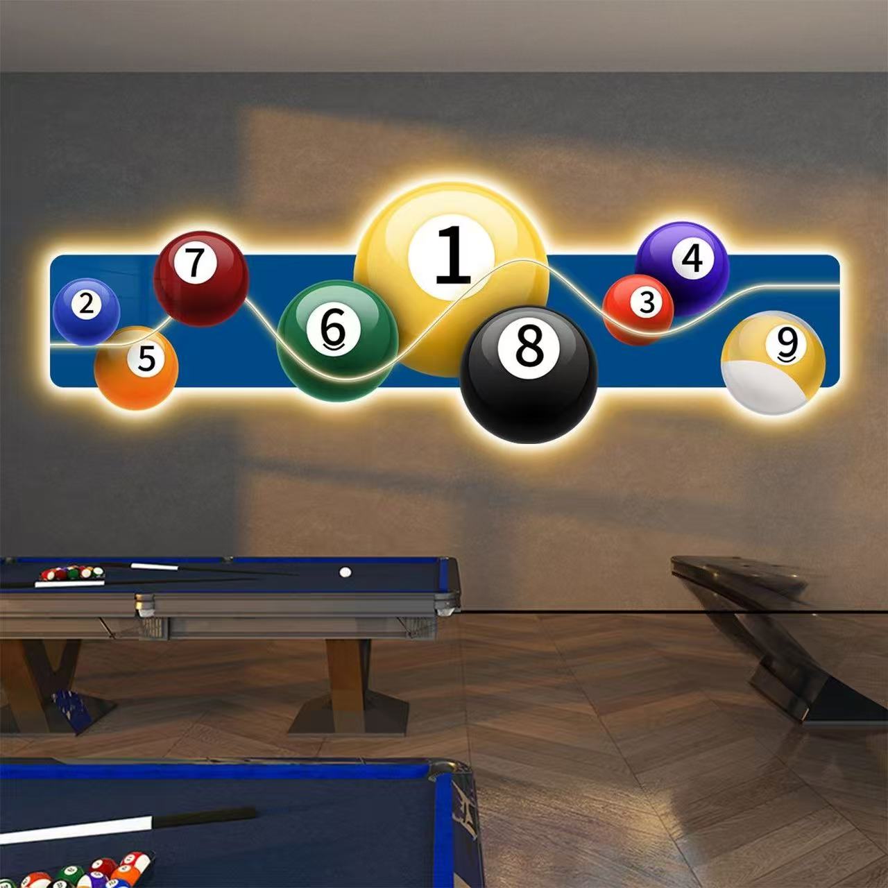 Quadro Decorativo Luminoso a L - Table Tennis Background recensione e prezzo