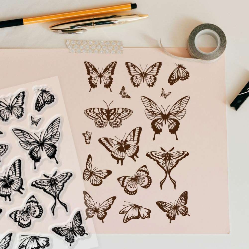 Timbro trasparente da 1 foglio - Butterfly Rubber Sheet recensione e prezzo