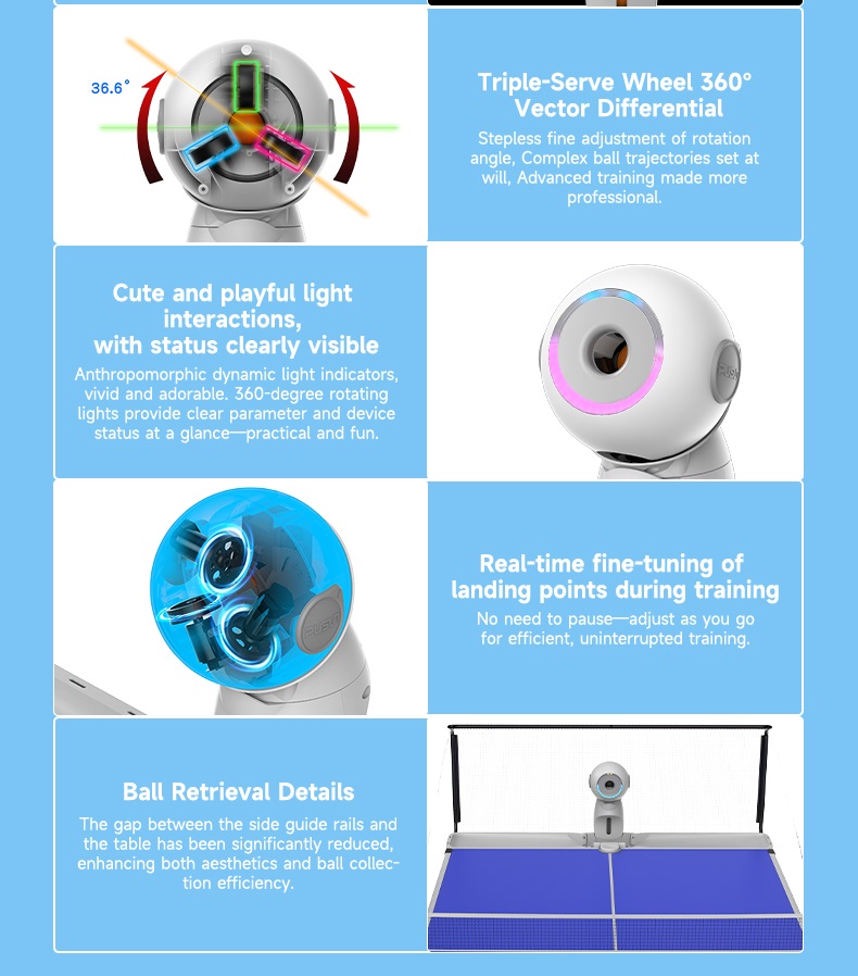 Robot da Ping Pong Elettrico I - Table Tennis Robot recensione e prezzo